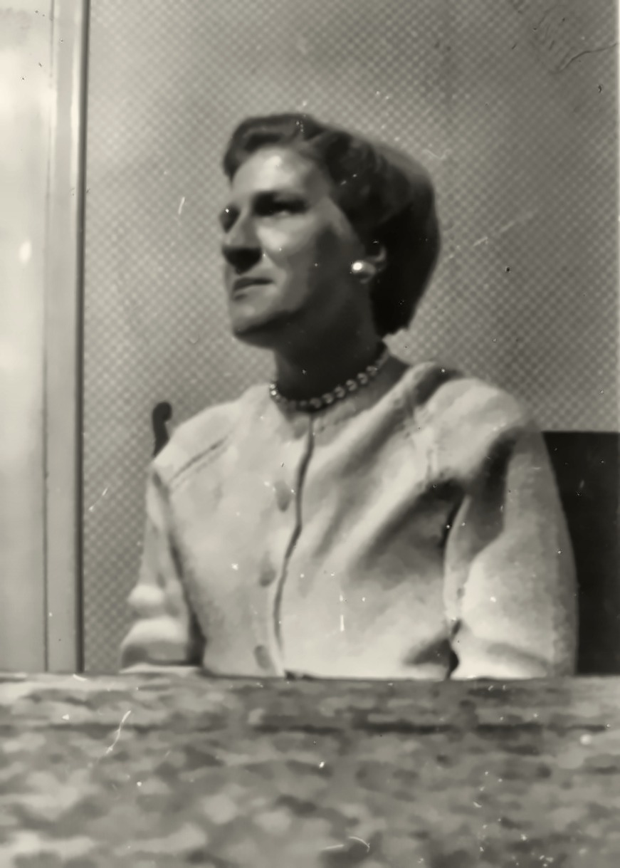Elizabeth, the founder's grandmother, born in Stepney Green in 1929